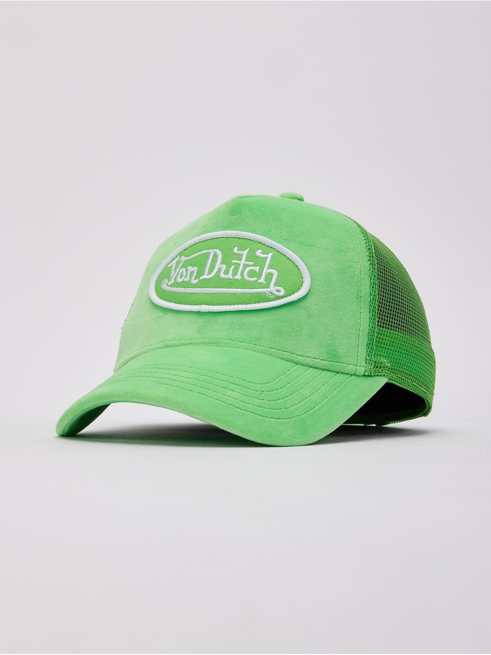 NWT Von Dutch Bright Green Mesh Trucker Hat